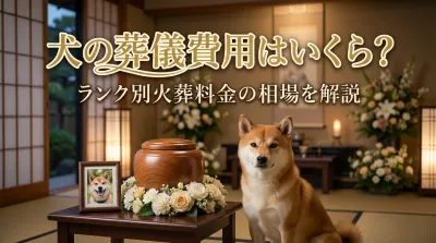 犬の葬儀費用はいくら？ランク別火葬料金の相場を解説