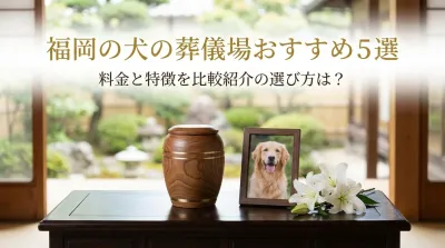 福岡の犬の葬儀場おすすめ５選｜料金と特徴を比較紹介