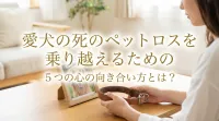 愛犬の死のペットロスを乗り越えるための５つの心の向き合い方とは？