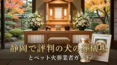 静岡で評判の犬の葬儀場とペット火葬業者ガイド