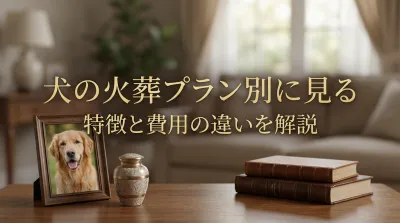 犬の火葬プラン別に見る特徴と費用の違いを解説