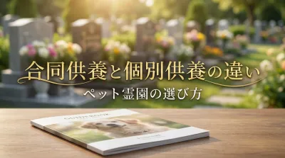 合同供養と個別供養の違い｜ペット霊園の選び方
