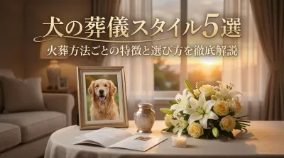 犬の葬儀スタイル5選｜火葬方法ごとの特徴と選び方を徹底解説