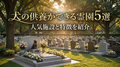 犬の供養ができる霊園5選｜人気施設と特徴を紹介