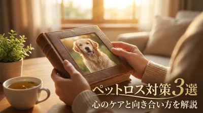 ペットロス対策3選｜心のケアと向き合い方を解説