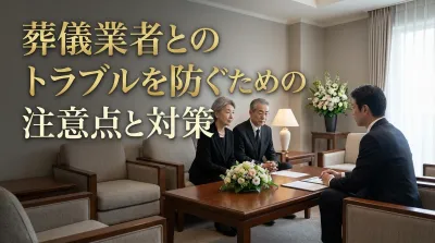 葬儀業者とのトラブルを防ぐための注意点と対策