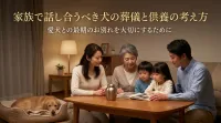 家族で話し合うべき犬の葬儀と供養の考え方