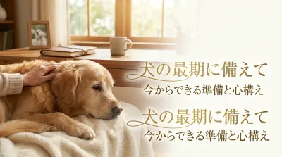 犬の最期に備えて今からできる準備と心構え