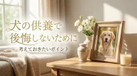 犬の供養で後悔しないために考えておきたいポイント