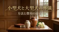 小型犬と大型犬で異なる葬儀方法と費用の違い