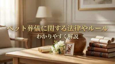 ペット葬儀に関する法律やルールをわかりやすく解説