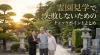 霊園見学で失敗しないためのチェックポイントまとめ