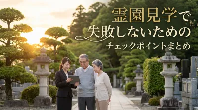 霊園見学で失敗しないためのチェックポイントまとめ