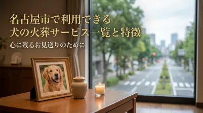 名古屋市で利用できる犬の火葬サービス一覧と特徴