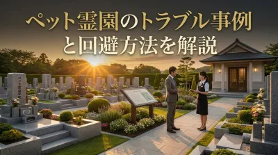 ペット霊園のトラブル事例と回避方法を解説