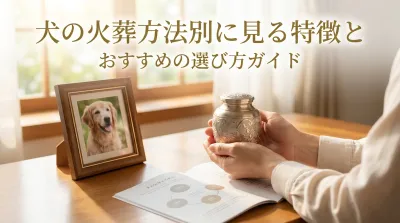 犬の火葬方法別に見る特徴とおすすめの選び方ガイド