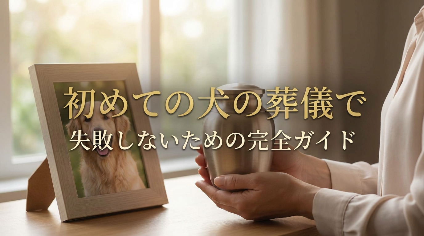 初めての犬の葬儀で失敗しないための完全ガイド
