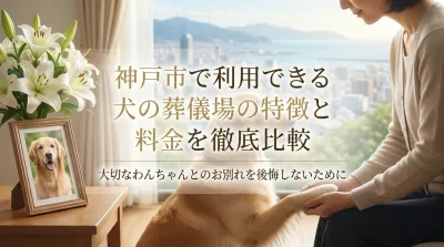 神戸市で利用できる犬の葬儀場の特徴と料金を徹底比較