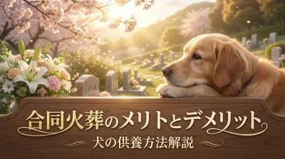 合同火葬のメリットとデメリット｜犬の供養方法解説