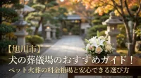 【旭川市】犬の葬儀場おすすめガイド！ペット火葬の料金相場と安心できる選び方