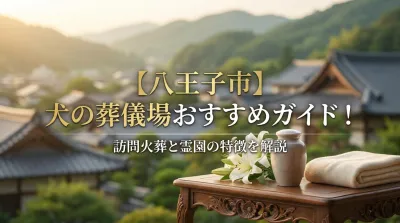 【八王子市】犬の葬儀場おすすめガイド！訪問火葬と霊園の特徴を解説