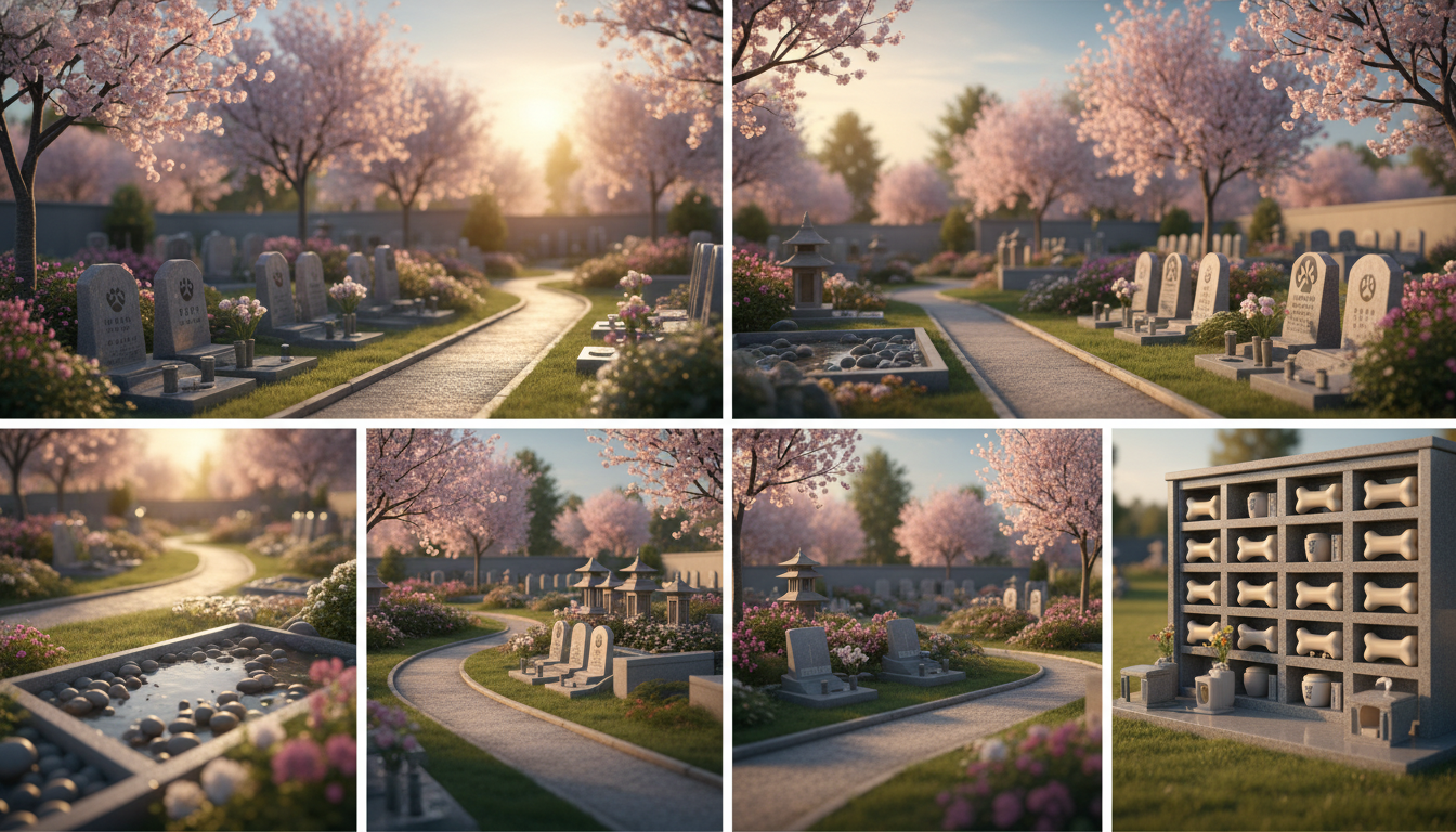 ペット霊園の納骨・供養スタイルと費用比較5選