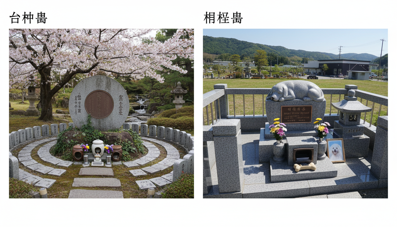 費用や管理、供養のスタイルが全く違うから！