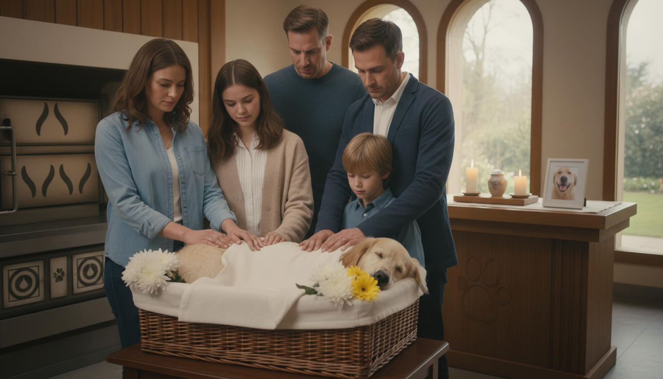 家族で見送る犬の葬儀は「安置・立会火葬・収骨・供養」を押さえれば大丈夫です！