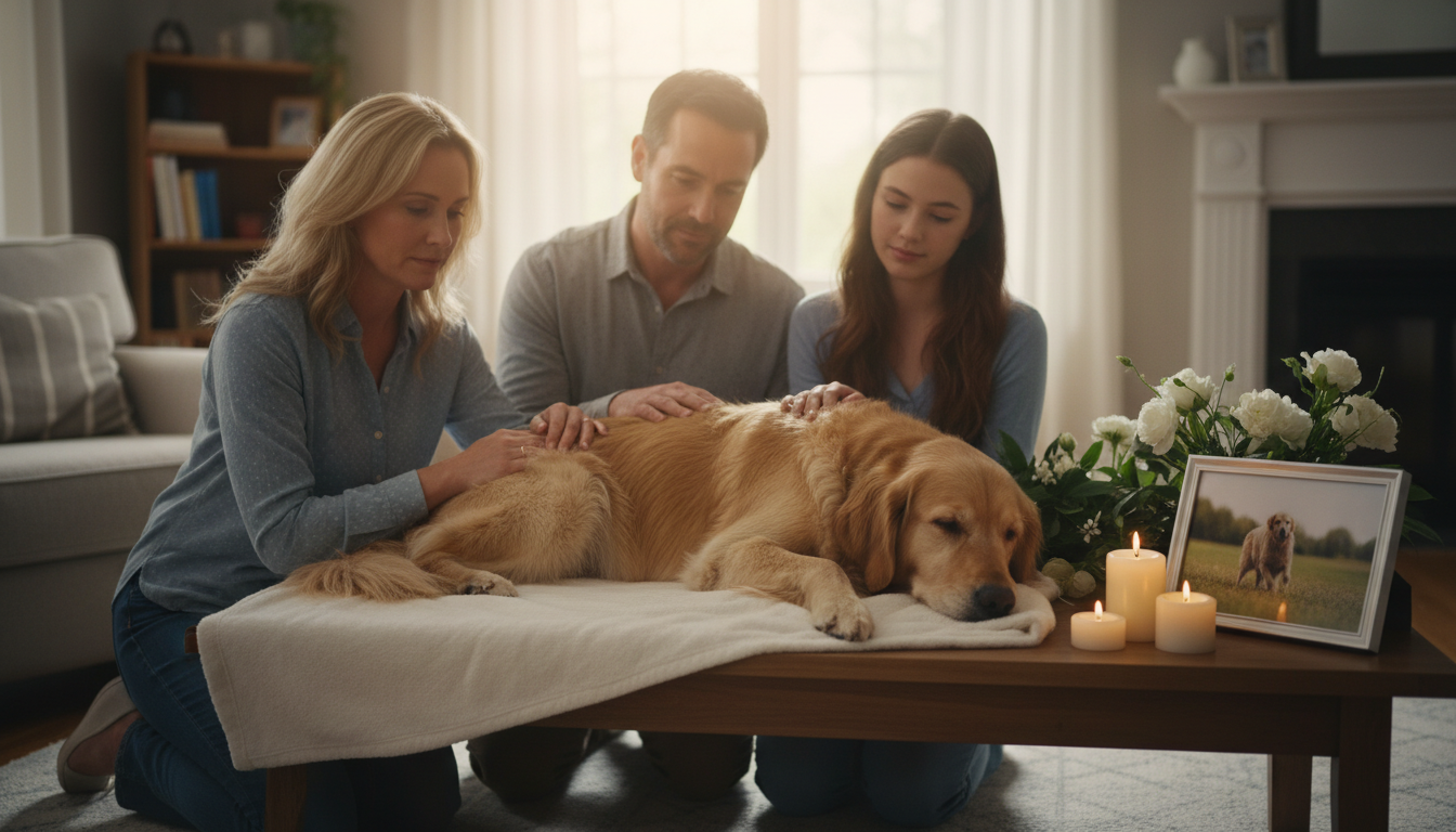 家族で見送る犬の葬儀の流れ（当日まで）を具体的にイメージしてみましょう！