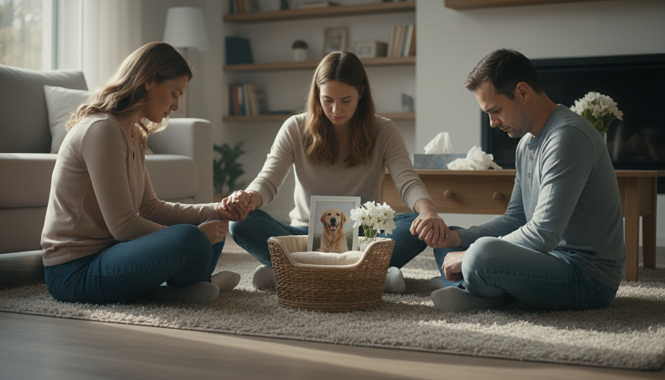 家族で話し合うべき理由は「悲しみ」と「現実」が同時に来るからなんです