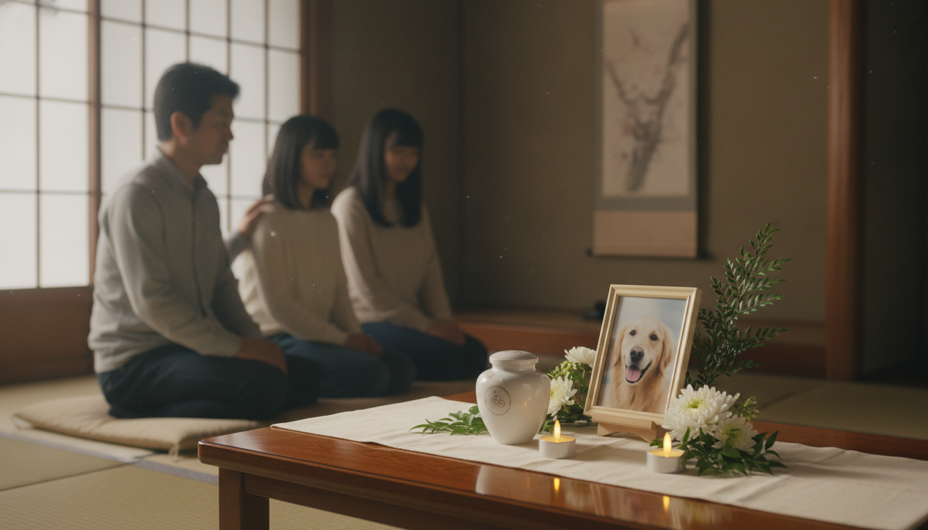家族葬タイプの流れは「立会個別火葬」がイメージしやすいです