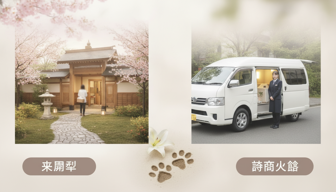 千葉市で利用できる犬の葬儀場一覧と火葬サービスの特徴（来園型／訪問火葬）