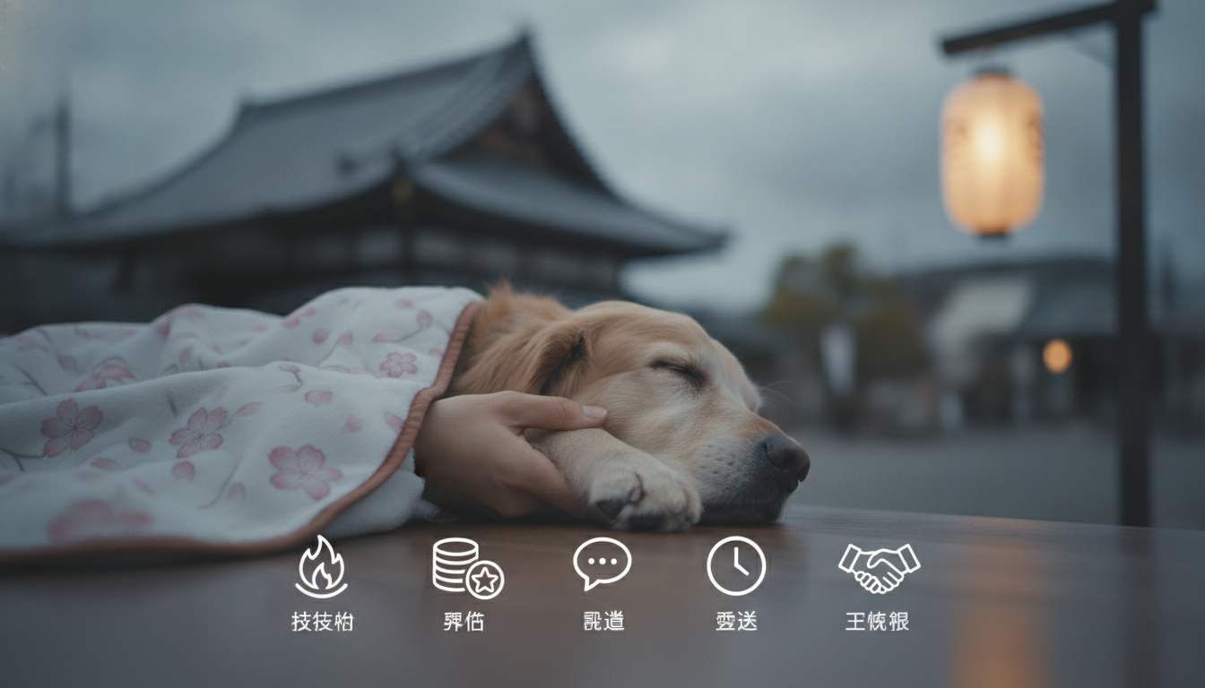 広島市で犬の葬儀業者を選ぶなら「火葬方法・料金・口コミ・対応時間・信頼性」をセットで比較が安心です!